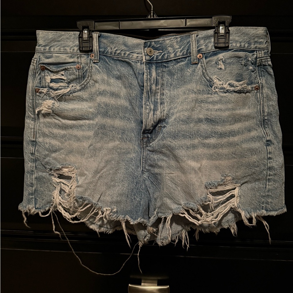 American Eagle Distressed Denim Shorts